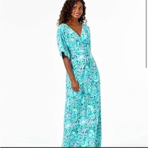 NWOT Lilly Pulitzer Parigi Maxi Dress XL